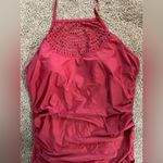 Merona Laser cut high neck one piece modest swimsuit Photo 5