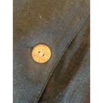 Stonebridge Linen Button Shirt Women 1X Animal Embroidered Grandma Neutral VTG Black Photo 7