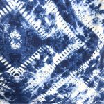 Just Be Blue & White Tie Dye Strapless High Low Maxi Dress Size Medium Photo 3