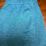 Nike  Therma-FIT Joggers Sweatpants Blue Size M Zipper Ankles Pockets Polyester Photo 1