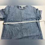 Superdry  Womens Size 6 Blue Chambray Denim Pockets Dress Photo 4