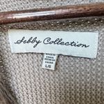 Sebby Collection  Shaggy Chic Faux Fur vest in Brown Photo 1