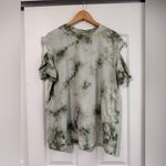 Lululemon  All Yours Cut Out Tee Tie Dye Marble Wash Sage Green Photo 3