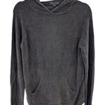 Barefoot Dreams  CozyChic Ultra Lite Hoodie Gray Pullover Size S Relaxed Comfy Photo 0