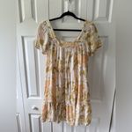 Rails Valentina Square Neck Dress in Citrus Floral - Small Photo 4