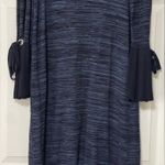 ViVi By Violet Weekend Women's Blue and Black Sweater Dress Size M Size M Photo 5