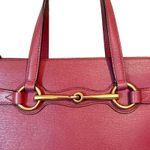 Gucci  Bright Bit Dusty Rose Pink Leather Handbag Tote Work Office Photo 7