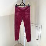 Athleta  EUC Women's Velvet Elation Tight Berry Size M Photo 2