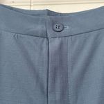Cider  Wide Leg Pleated‎ Tailored Pants Blue Size Large Photo 2