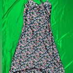 On 34th Floral Spaghetti Strap Dress size XS Black Photo 1