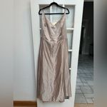 CELEBRATE DB STUDIO Timeless Satin Formal Long Gown Dress Plus Size 30 NWT Photo 3