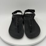 Aetrex  Parker Sparkle EVA Arch-Support Thong Sandal Black Waterproof US 8 EU 38 Photo 2