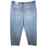 Lane Bryant NWT  Size 14 Loose Straight Signature Mid Rise‎ Denim Jean Grunge Photo 4