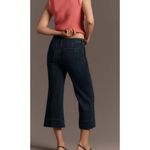 Anthropologie Pilcro Wharfside Jeans Women’s 32 Blue High Waist Wide Leg Cropped Photo 1
