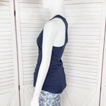 Athleta  Chi‎ Racerback Athletic Tank Top Navy Blue XS Photo 1