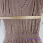 White House | Black Market New! Cap Sleeve Shimmer Kimono Mini Dress, size L Photo 8