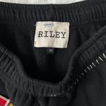 Riley Vintage All Patched Up Sweatpants in Black Racing Patches Size Medium Photo 4