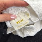 Anthropologie  Bow-Back Crochet Crop Top in Black & White One Size Photo 8