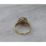 Solid 14K Yellow Gold Pink Green Yellow Blue Pastel Sapphire Ring sz 8.25 Photo 4