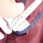 LL Bean Maroon Cotton‎ Jacket Size Medium Petite Purple Photo 3