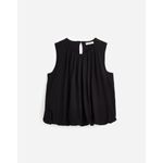 Madewell NWT  Sleeveless Crewneck Bubble‎ Top - MSRP $52 - Size Small Photo 3