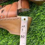 Rieker Antistress brown leather slingback Cutout Leather Women's Shoes Size 39 Photo 9