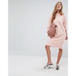 Adidas  Pastel Pink Sweat Dress Photo 4