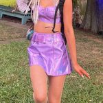 Dolls Kill Two Piece Holographic Set Photo 0