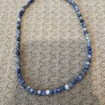 Sodalite Healing Necklace see description for healing properties Blue Photo 1