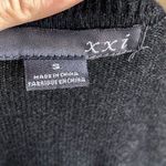 Forever 21 XXI Angora Blend Taffeta Cuff Sweater (Charcoal Gray) - Small Photo 5