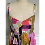 Ali Ro  MultiColor Silk Babydoll Mini Dress Photo 4