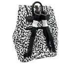 Leopard Print Western Leather Buckle Backpack Multiple Photo 1