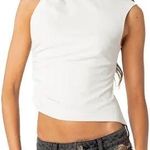 Edikted White  Asymmetrical Tank Top Photo 1