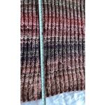 Ruby Moon Vintage Anthropologie long Red tunic Cowl Neck Drawstring Sweater Sz M Photo 3