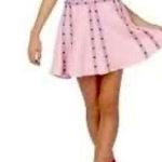Zac Posen  for Target Pink Flared Snap Circle Skirt Photo 1
