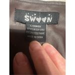 Women's Casual Faux Leather Shorts Brown Sz L NWT Size L Photo 2