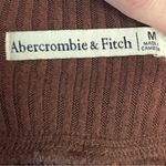 Abercrombie & Fitch  Brown Ribbed Wide-Leg Comfy Sweat Pants Photo 6