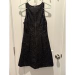 Anthropologie Leifsdottir Black Floral Lace V-Neck A-Line Party Dress Size 4 Photo 5