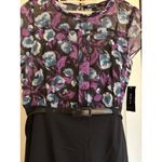 Style & Co  Belted floral belted Sheath Dress – Size 8 – NWT Photo 1