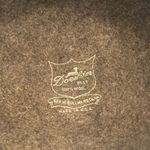 Vintage 100% Wool Doeskin Geo W. Bollman Gray Feathered Hat Made in USA Women's Photo 2