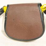 Western Faux Fur Crossbody Saddlebag Native Purse Accessory Black Photo 3