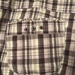 Rewind EUC Women’s Size 15 White and Purple Checkered Shorts Photo 4