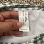 NWT Women’s Aqua Couture Smocked Bandeau High Waist 2 Piece Bathing Suit Size M Green Size M Photo 3