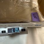 Old Navy NWT 16 Beige Cuffed Denim Shorts Casual Everyday Work Summer Coastal Photo 7