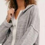 Free People | In Bloom Sweater Blush Pink Gray Raw Seams | Size Medium Photo 0