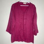 Victoria's Secret Gold Label Vintage Pink Silk Sleep Shirt Mini Size Medium Photo 1