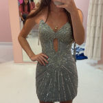 homecoming dress Silver Size 0 Photo 0