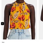 A.L.C. Kinsa Sleeveless Floral Chiffon Top Photo 4