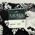 Ralph Lauren Lauren Bikini Bottoms SZ12 Swim NWT Deauville Paisley Hipster B&W Photo 3