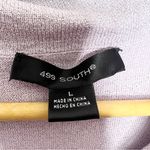 499 South Lavender Purple Shimmer Sleeveless Cowl Neck Blouse Top Size Large Photo 6